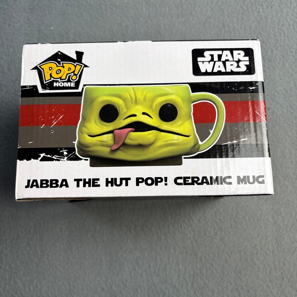 Funko Pop Home Star Wars Jabba The Hutt Ceramic Mug Smugglers Bounty Exclusive